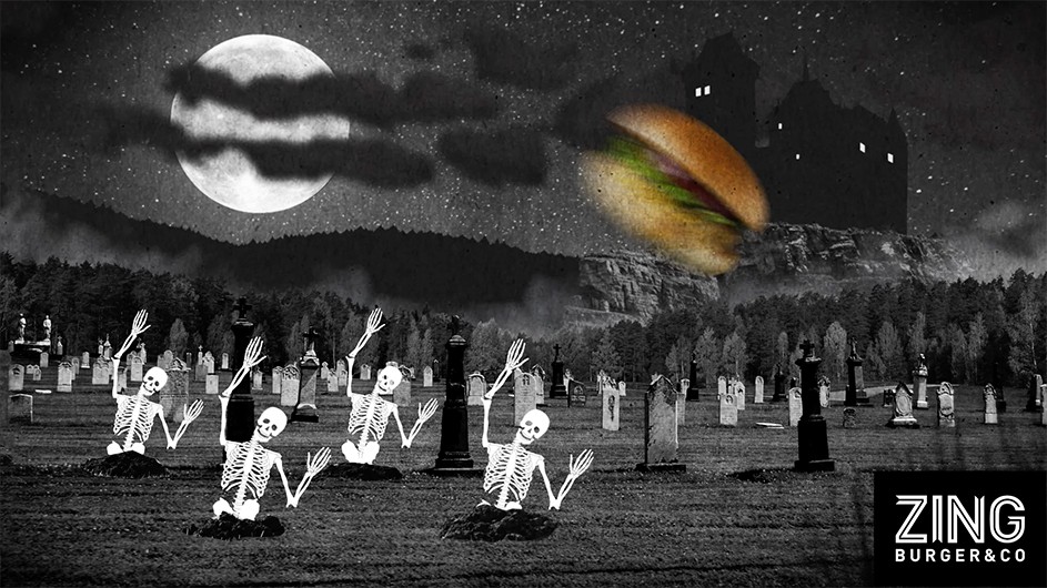 Halloween ZING BURGER